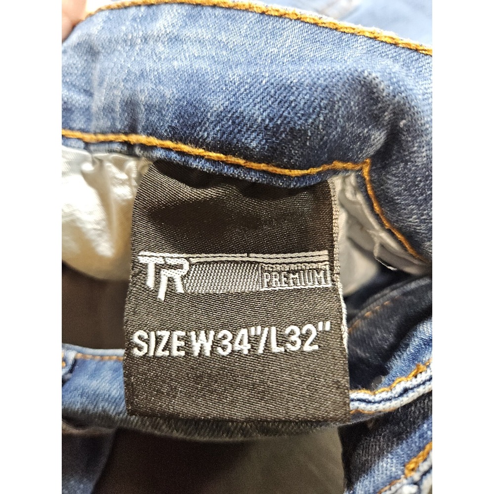 Tailored Recreation TR Premium Y2K Patched Distressed Skinny‎ Jeans 34X32 *EUC - Picture 15 of 16